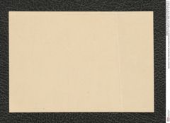 Nachlass Franz Steindachner, Korrespondenzkarte von F. Sikora (um 1902), Inv.Nr. 4.15, Seite 2
